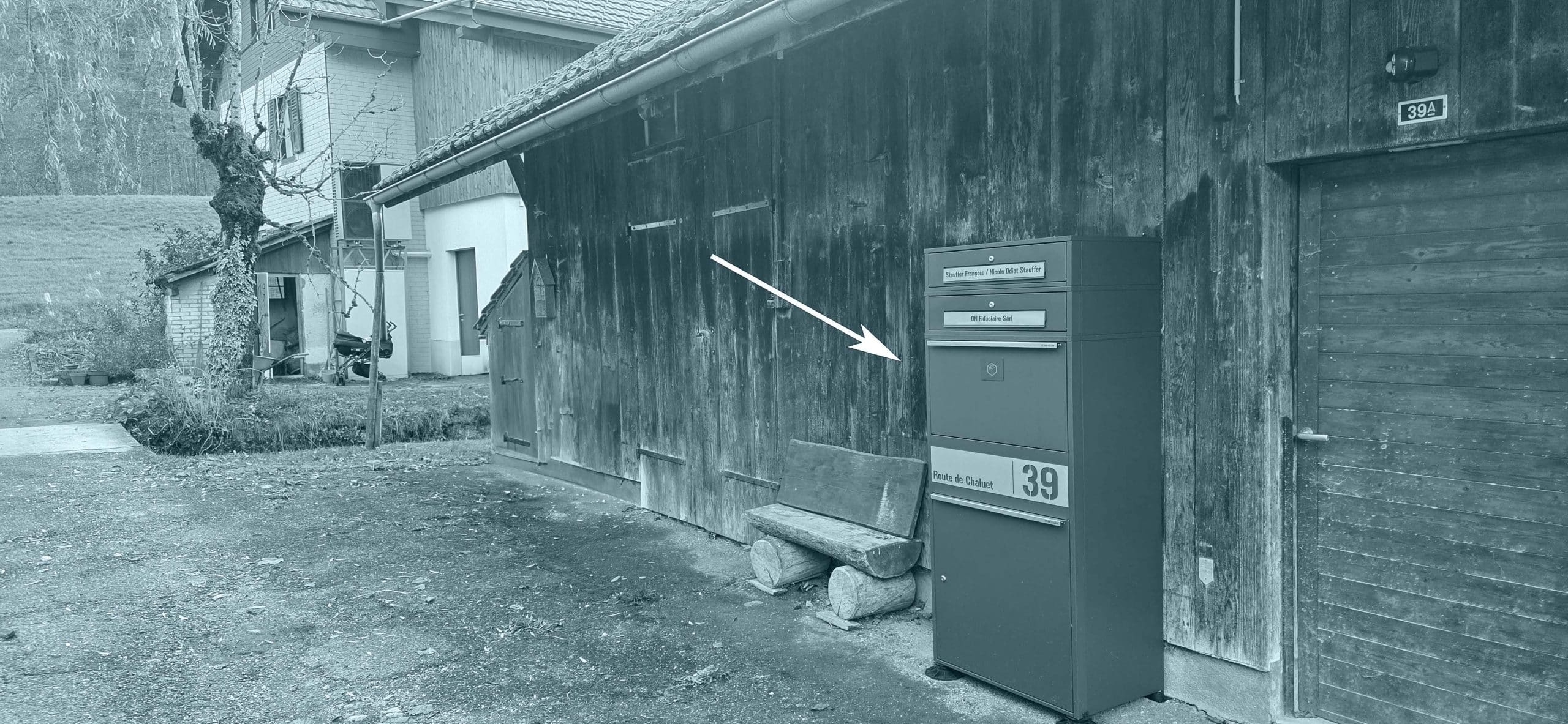 Boîte à colis sécurisée de ON Fiduciaire Sàrl